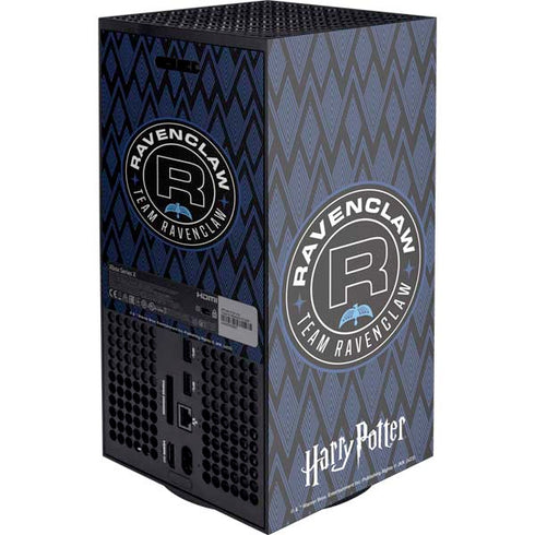 Wizarding Worlds Harry Potter Team Ravenclaw XBox Series X Digital Edition Console Skin